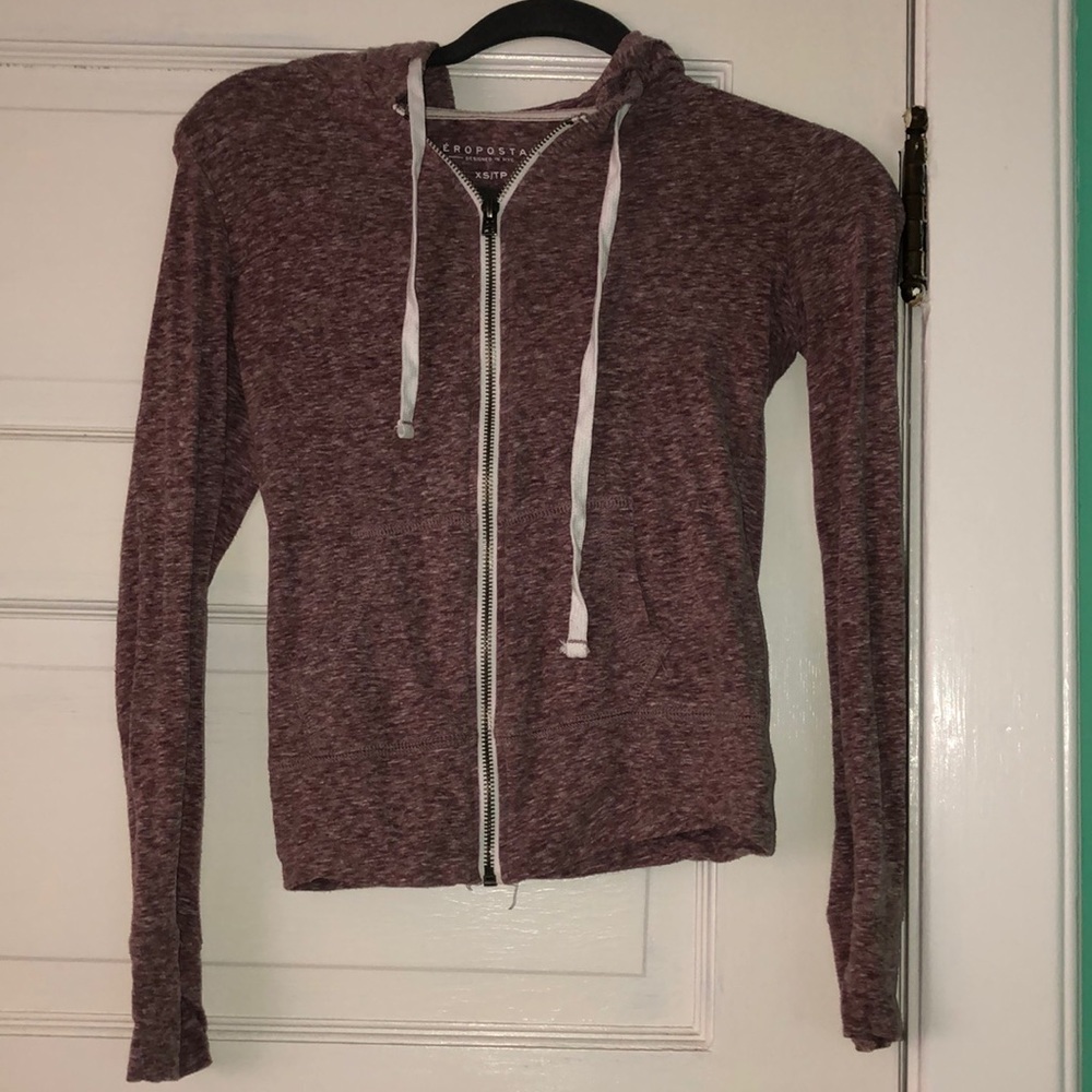 Light Pink Zip Up